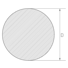 Sirkoniumtråd fra 0.12 til 2.5 mm Zr 99,6 % rent metall sirkonium