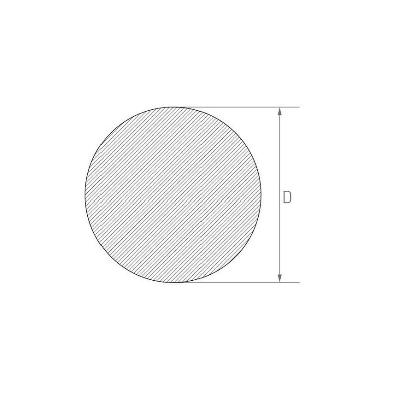 Magnesiumstang fra 1mm til 400mm az31b legering UNS M11311 Rundstang