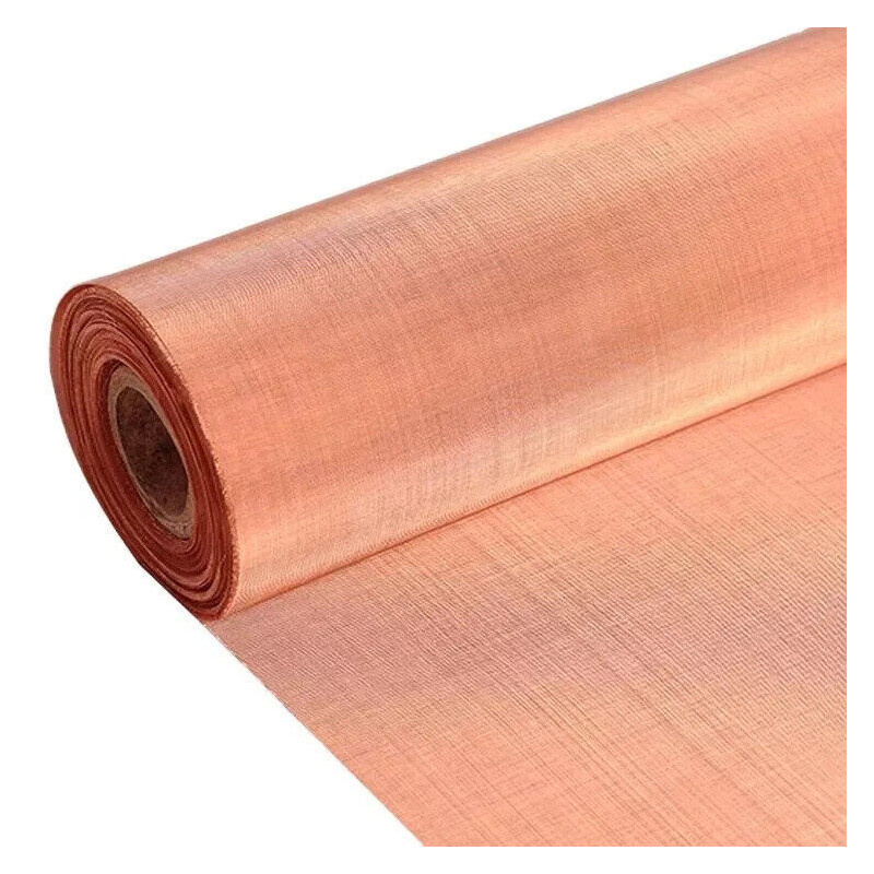 Kobbervev 30-200 mesh bredde 50mm-300mm CW008A CU-OF gitter Kobbervev 30-200 mesh bredde 50mm-300mm CW008A CU-OF gitter