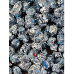 Aluminiumgranulat 99% Alu høy resirkulert 100gr-10kg