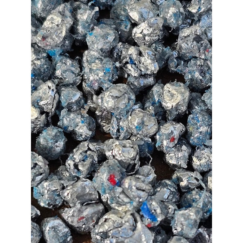 Aluminiumgranulat 99% Alu høy resirkulert 100gr-10kg Aluminiumgranulat 99% Alu høy resirkulert 100gr-10kg
