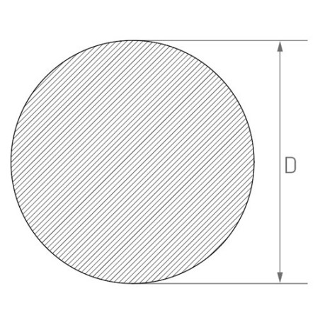 Super Invar 32-5 Alloy Stange 12.95-102.11mm Rundstab