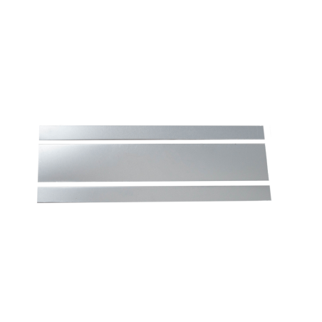 0,55 mm-1 mm titansinkplate flat stang 20x0,55 mm-90x1 mm kuttede strimler