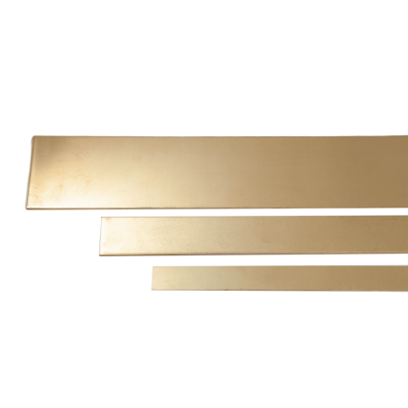 Messing Flachstange 2.0401 CW614N Blechstreifen 30x2mm-90x6mm Zuschnitt Streifen