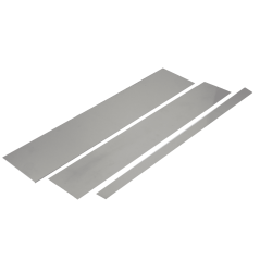 Rustfritt stål bånd 1.4404 flatstang 20x0.5 mm–90x6 mm V4A tilskjæring strimler