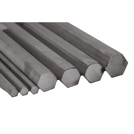 Titanium 3,7165 hex fra 4 til 70 mm Titanium hex Grade 5 Ti-6Al-4V Valgbar 0,02-250 meter